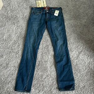Lucky Brand Lola Straight Super Stretch Regular 2/26 Jeans Denim Women’s Blue